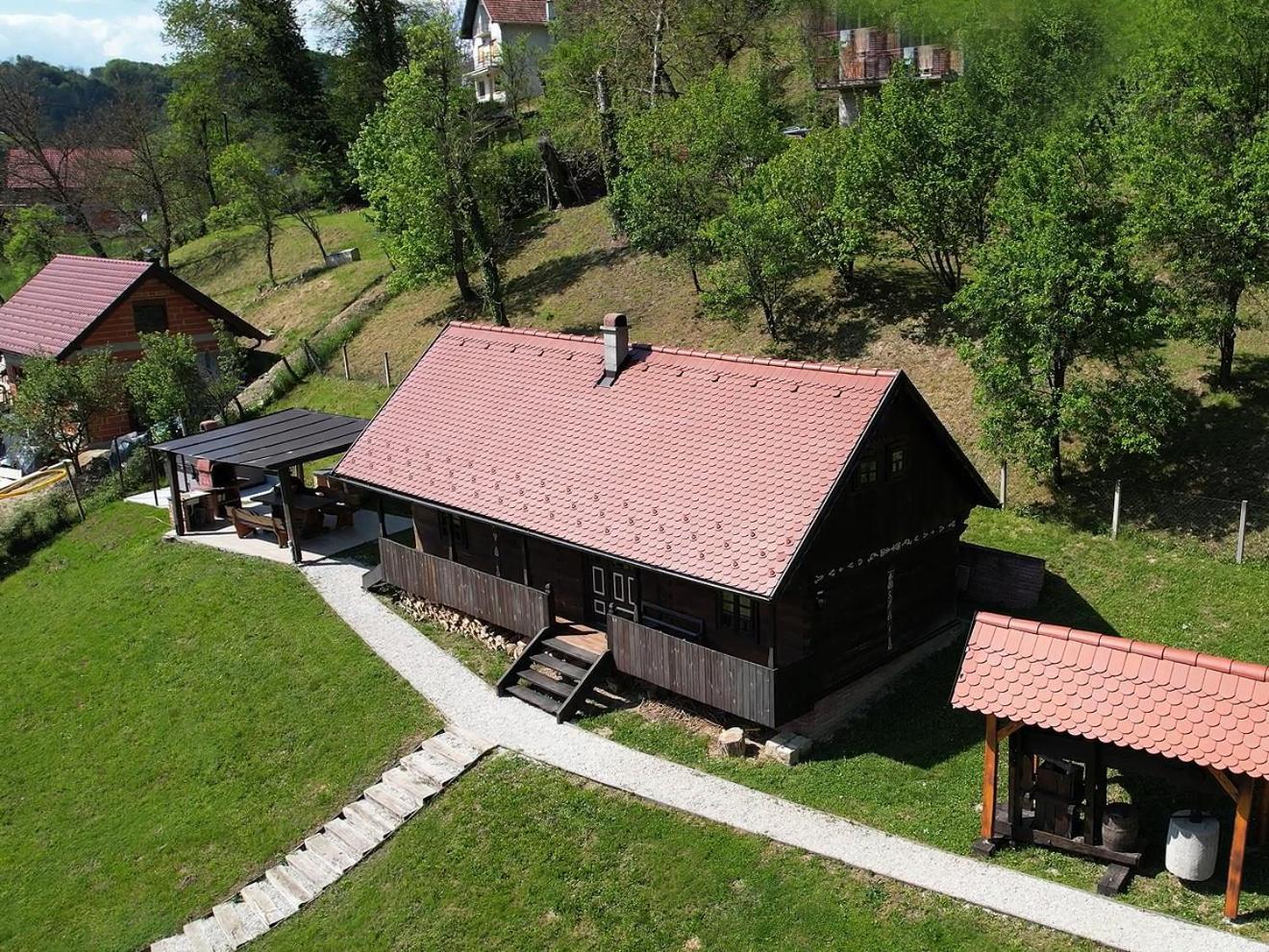 Tradicionalna Zagorska Drvena Kuca Stara Murva Tuheljske Toplice Extérieur photo