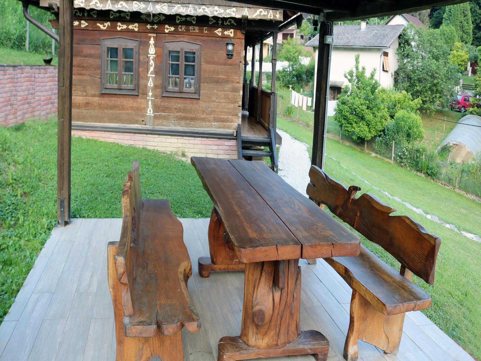 Tradicionalna Zagorska Drvena Kuca Stara Murva Tuheljske Toplice Extérieur photo